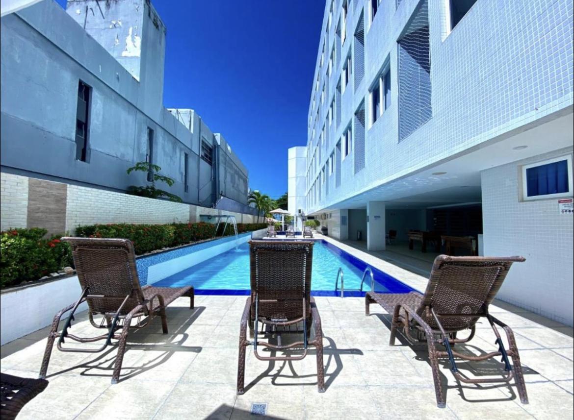 Flat Beira Mar Tambau Hotel Joao Pessoa Ngoại thất bức ảnh
